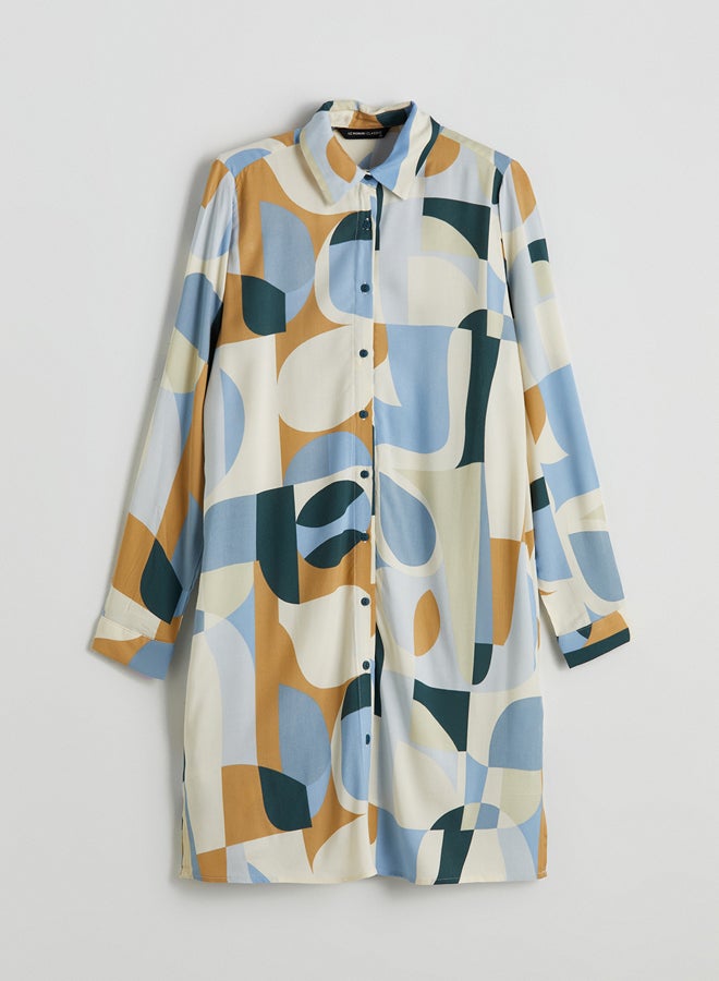 LC WAIKIKI Patterned Women's Shirt Tunic  - Image 1