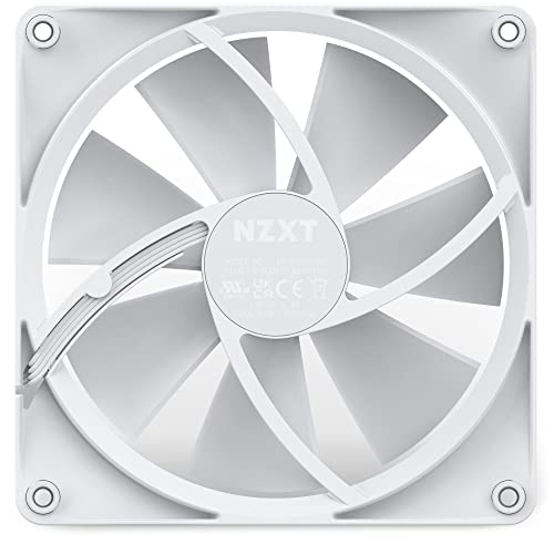 NZXT F140RGB - 140mm RGB Fans - Single - White - Image 5