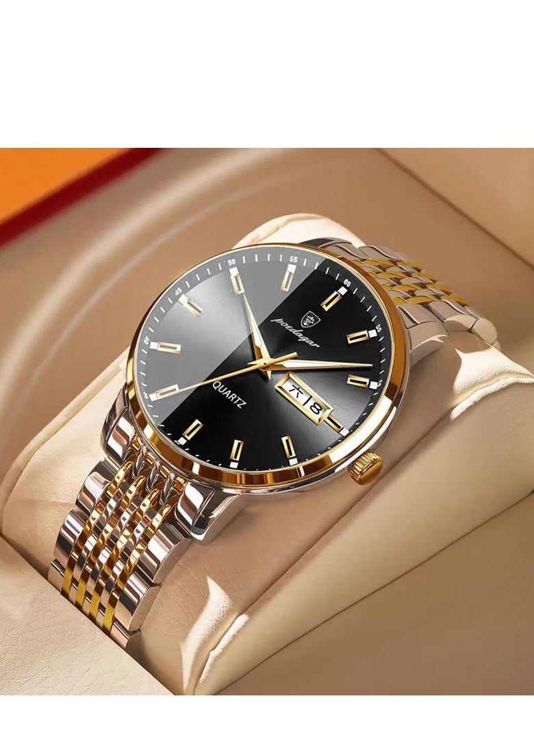 POEDAGAR Stylish Men's Quartz Watch 
