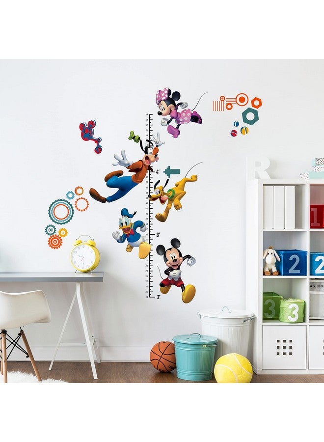 RoomMates Rmk5184Gc Mickey And Friends Growth Chart Peel And Stick Wall Decals Red Blue Orange 6 Pound - Image 2