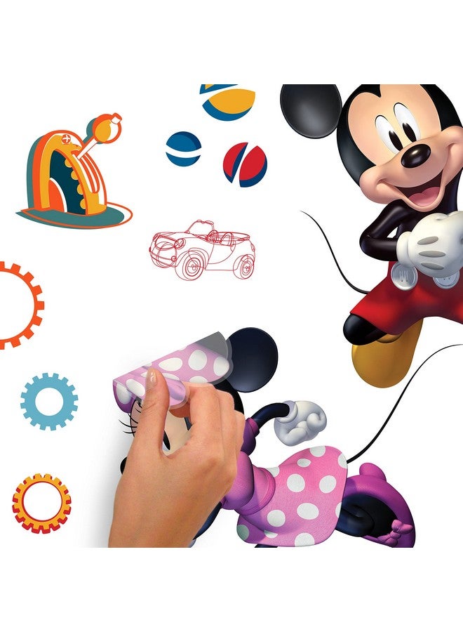 RoomMates Rmk5184Gc Mickey And Friends Growth Chart Peel And Stick Wall Decals Red Blue Orange 6 Pound - Image 5