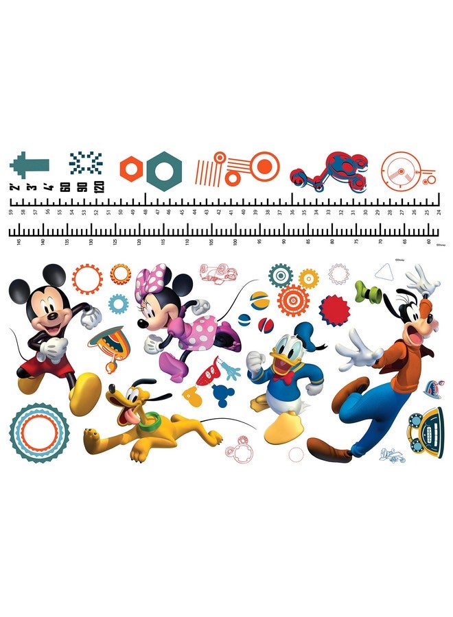 RoomMates Rmk5184Gc Mickey And Friends Growth Chart Peel And Stick Wall Decals Red Blue Orange 6 Pound - Image 3