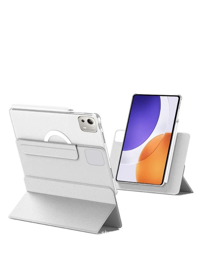 general Magnetic Case Compatible with Xiaomi Pad 7S Pro 12.5 Inch 2025 Tablet, Magnetic Separation Intelligent Double-sided Clip Cover with Adjustable Folding Stand and Pen Holder - Image 1