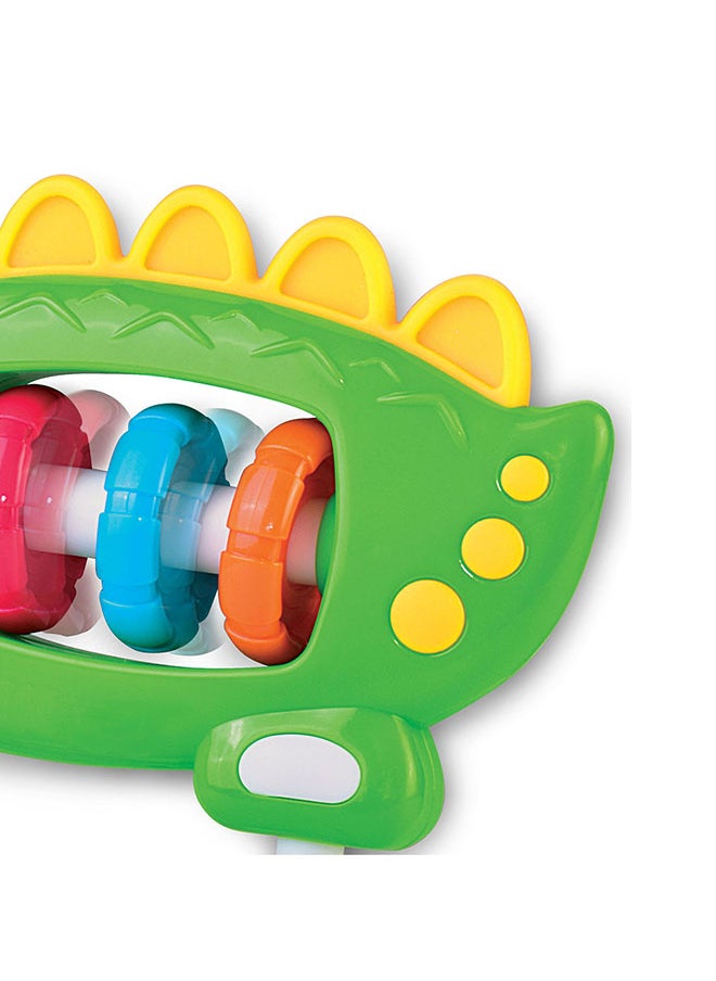 Happy Kids Little Learners My First Rattle (Croco) - Baby Rattle Toy  - Image 3