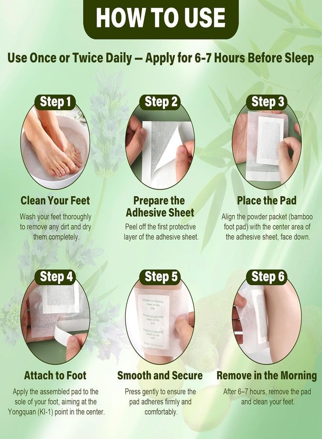 VINATOSLA Detox Foot patches Pain Relief Detox patch Cleansing Toxin Remover Foot Pads Detoxify Stress Relief Sleep Patch for Detoxification For Men And Women (90 Detox Foot patches) - Image 5