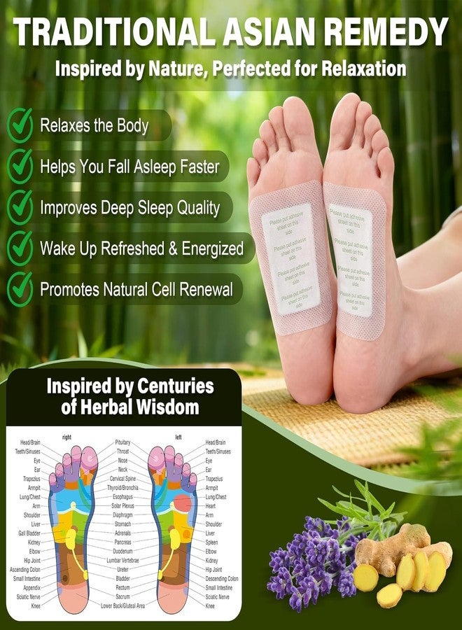 VINATOSLA Detox Foot patches Pain Relief Detox patch Cleansing Toxin Remover Foot Pads Detoxify Stress Relief Sleep Patch for Detoxification For Men And Women (90 Detox Foot patches) - Image 2