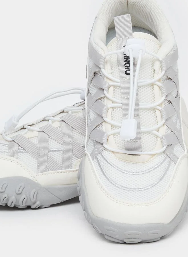 Styli Styli Women Toggle Lace Sporty Sneakers