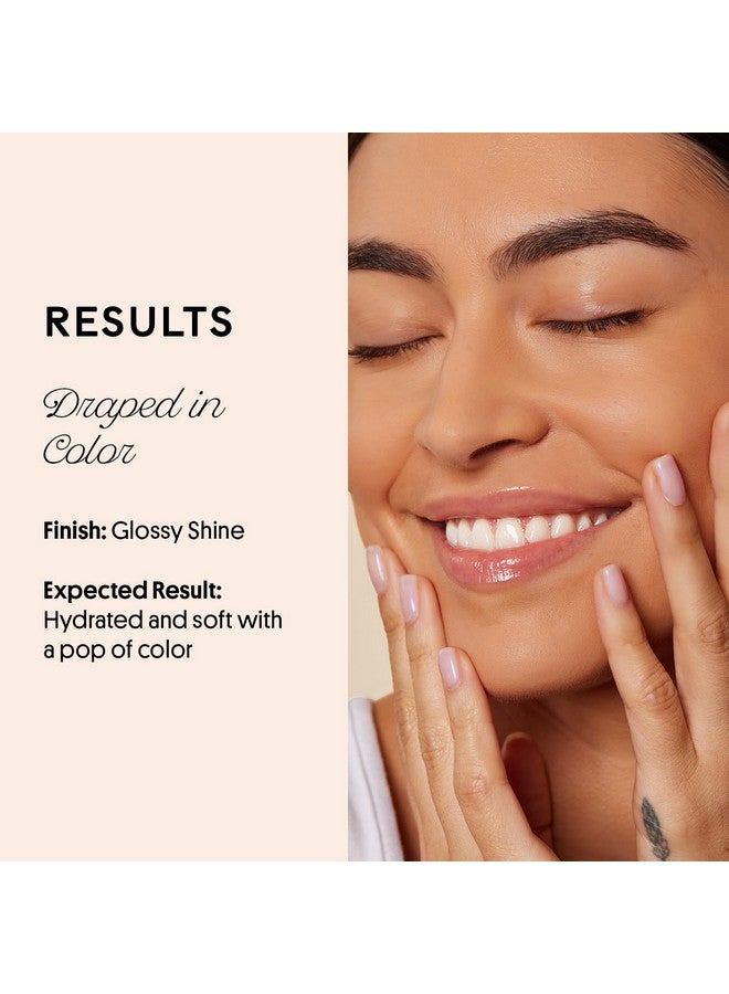 وينكي لوكس زيت شفاه وينكي لوكس فيري ثير، لون وردي طبيعي مرطب بزيت الجوجوبا، زيت شفاه لامع غير لاصق، ملمع شفاه وردي ملون لشفاه جذابة، ميوز - Image 4