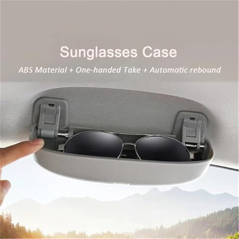 Yurefax ABS Car Glasses Case Holder for Alfa Romeo - Image 2
