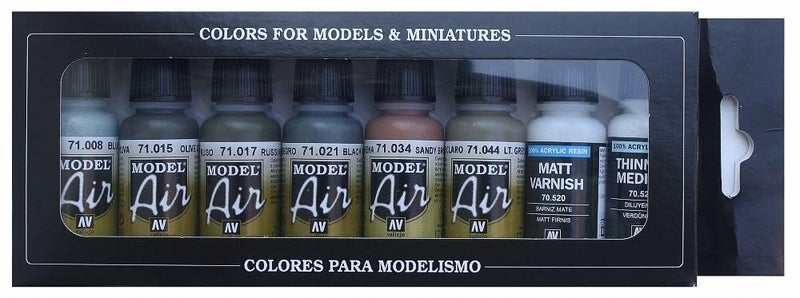 Vallejo 71165 acrylic air War Color Set