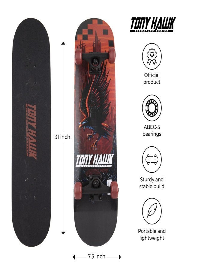 VOYAGER Tony Hawk - 31-Inch Signature Series 1 Skateboard with 9-Ply Maple Deck - Image 2