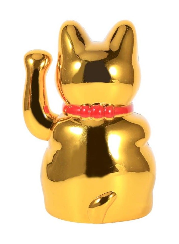 Lucky Cat, Waving Arm Golden Lucky Fortune Cat for Prosperity Decoration for Shops, Restaurants, Living Room, Homes Decorations  - Image 5