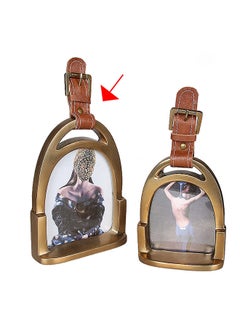 ebarza Aluminum, Leather Photo Frame 