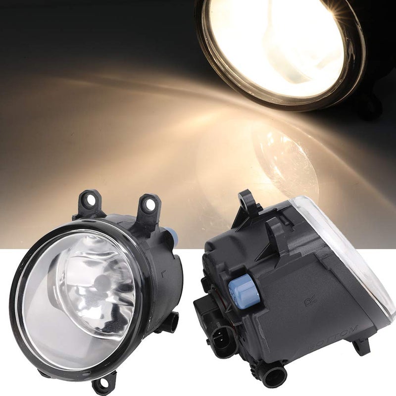Left Right Fog Light Assembly Compatible with Toyota Venza Avalon Camry Corolla Highlander Matrix Prius RAV4 Solara Yaris Lexus GS350 HS250h LX570 RX350 RX450h 20062013 with H11 12V 55W Bulbs