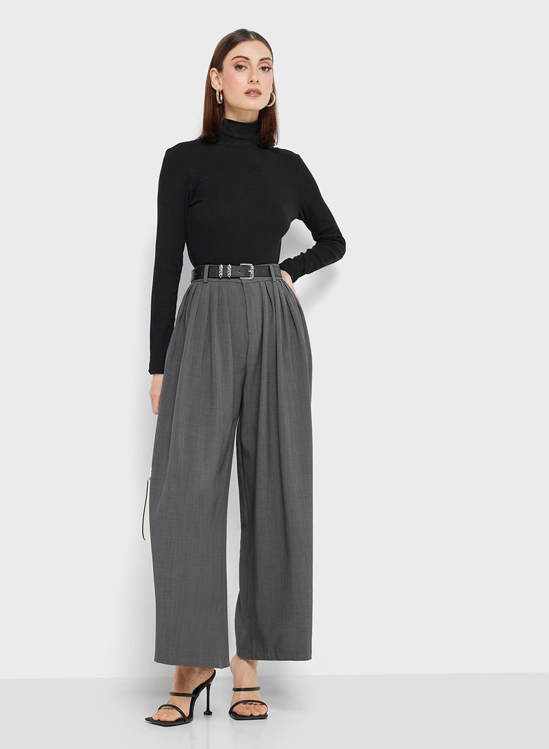 ELLA High Waisted Tailored Pants  - Image 1