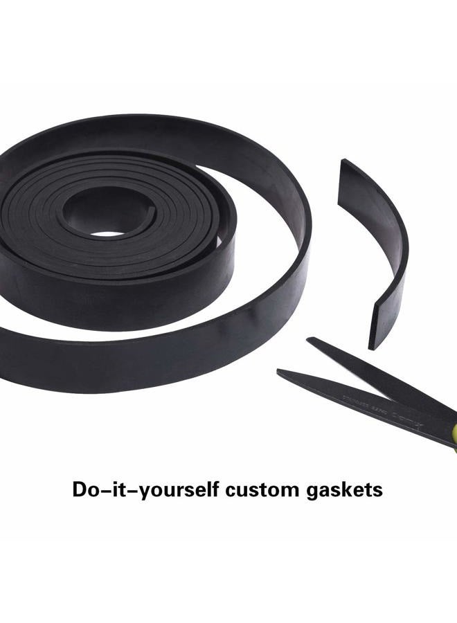 TORRAMI Neoprene Material Rubber Sheet Roll 1/16 (.062) inch T X 4 inch W X 10 Feet, DIY Gaskets for Sealing,Protection, Abrasion, Supports, Leveling, Bumpers - Image 4