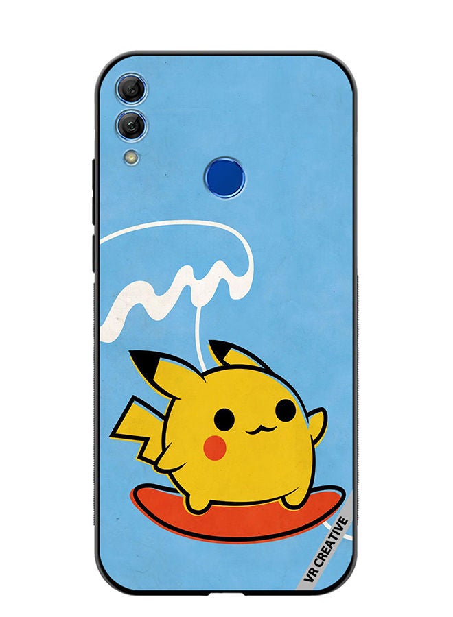Protective Case Cover For Honor 10 Lite Pikachu Surfing 1  Design Multicolour