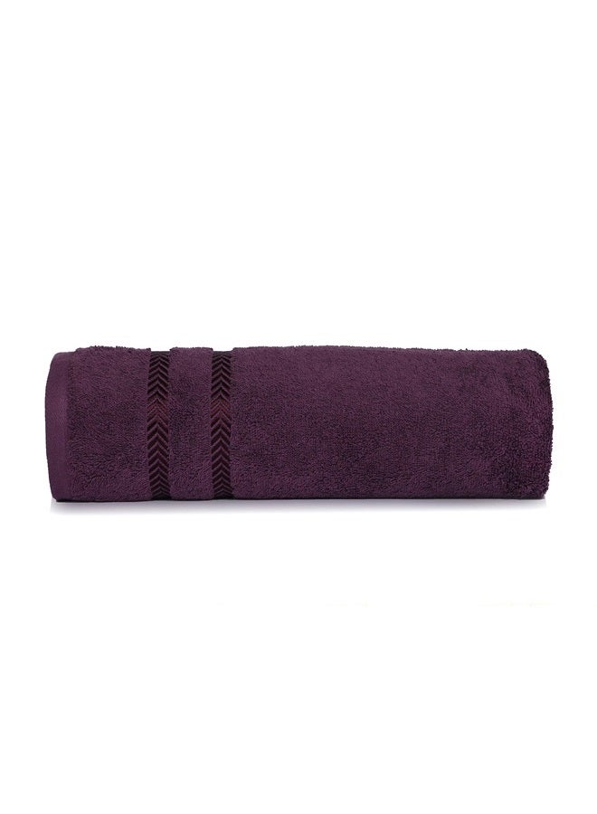 CASA COPENHAGEN Ember, 500 GSM, 16x28 Inches, Hand Towels, Set of 12 Towels, Super Soft and Absorbent, Egyptian Cotton Towels for Bathroom & Kitchen - Purple +Navy +Green +Teal 