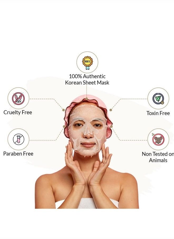 JMsolution - Active Jellyfish Vital Mask Prime 10 Sheets - Korean Skincare -Jellyfish extract Collagen-Hydrating Nourishing for all skin type - Image 1