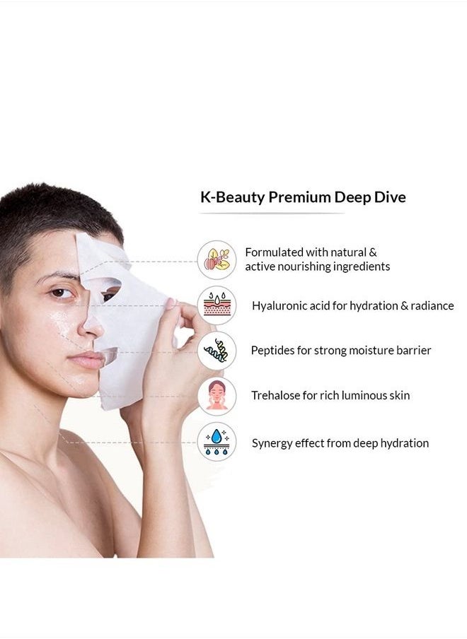 JMsolution - Active Jellyfish Vital Mask Prime 10 Sheets - Korean Skincare -Jellyfish extract Collagen-Hydrating Nourishing for all skin type - Image 1