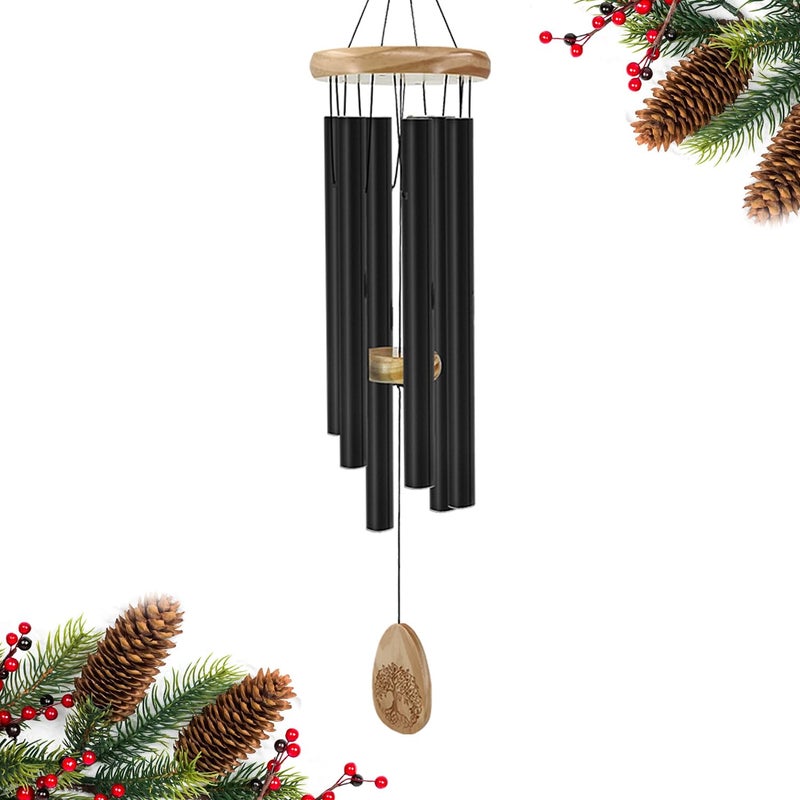ASTARIN Windchimes Outdoors with Engraved LifetreeMemorial Wind Chimes for Outside30 Inch Windchime Outdoor Memorial Wind Chimes as Sympathy Gift Outdoor Decorations for Your Garden Patio