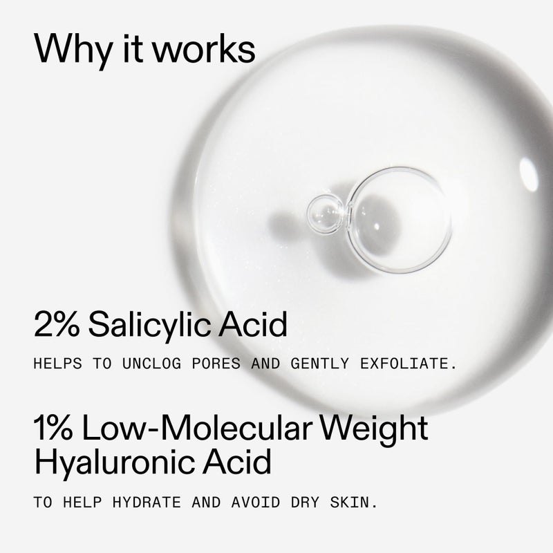 The INKEY List Beta Hydroxy Acid (BHA) Serum, Face Exfoliant for Normal, Oily or Dry Skin, Target Pores and Blackheads, 1.01 fl oz - Image 4