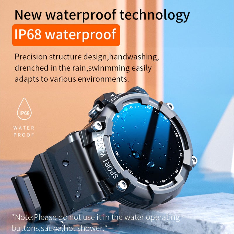 Smart Watch: Black, BT Call Function, Health Monitor - Fitness Activity Tracker, Waterproof Sport Watch for Daily Life, Sports Enthusiasts and Health-conscious Users - Image 5