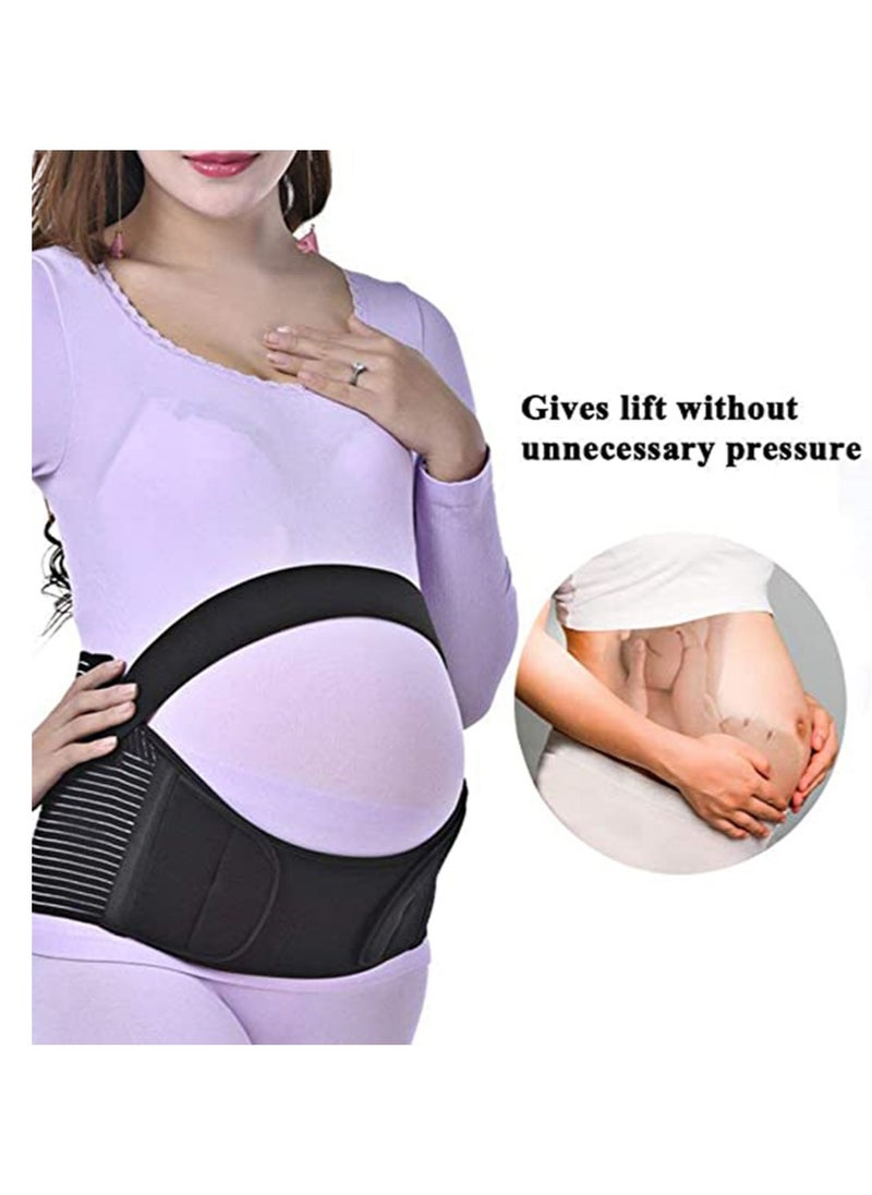 KASTWAVE - Maternity Belt Pregnancy Support Bump Band Abdominal Belly Back Brace Strap Prenatal to Pregnant Women, Abdomen Pain Reliever - Image 1