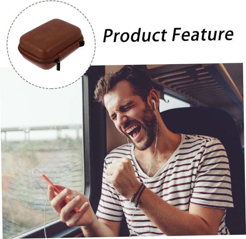 POPETPOP 1pc Earpiece Storage Bag Cord Case Organizer Lightweight for Home Travel - Image 4