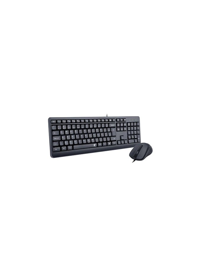 ريدراجون Redragon BS-7092 Wired keyboard & Mouse Combo  - Image 1