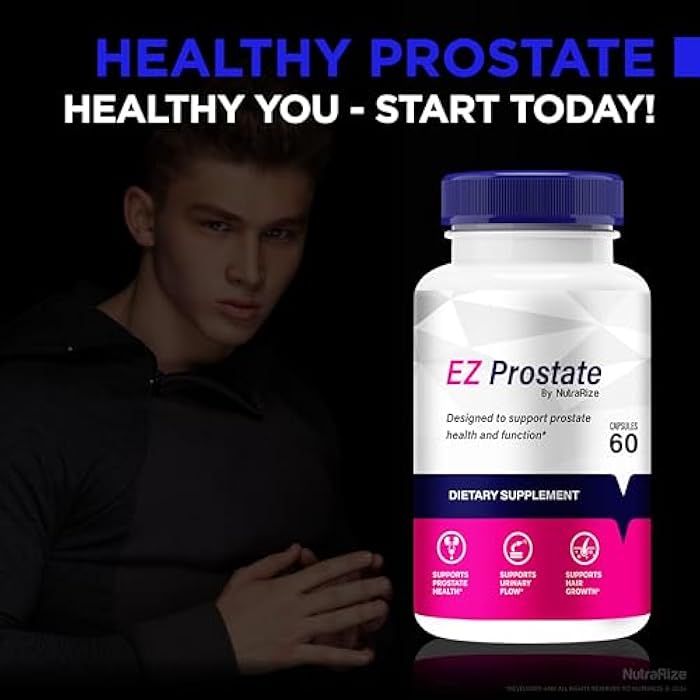 NutraRize (2 Pack) EZ Prostate Capsules, All-Natural Formula to Maintain Prostate Health, Premium E Z Prostate Support Pills, Official EZProstate Pastillas Review (120 Capsules) - Image 4