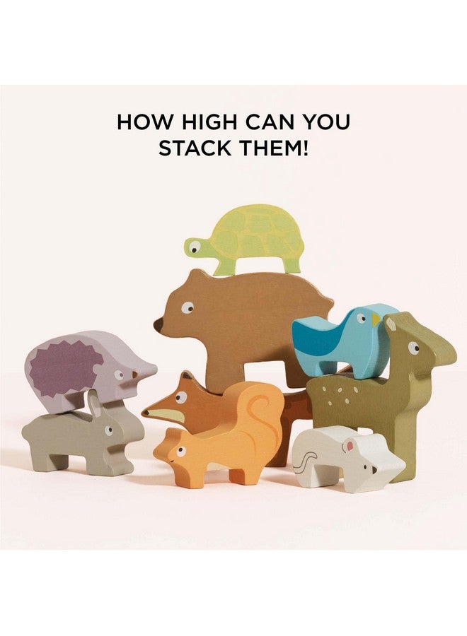 Le Toy Van - Wooden Petilou Forest Stacker Puzzle & Bag Educational Balancing Activities Toy | Great Gift for Kids and Toddlers | Suitable for Age 18+ Months Old - Image 5