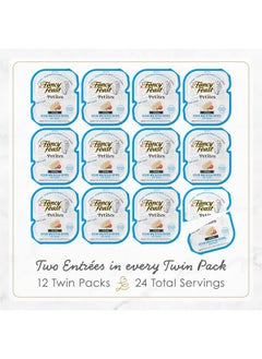 Fancy Feast Y Feast Gourmet Gravy Wet Cat Food, Petites Ocean Whitefish With Tomato Entree  (Pack Of 12) 2.8 Oz. Tubs  - Image 2