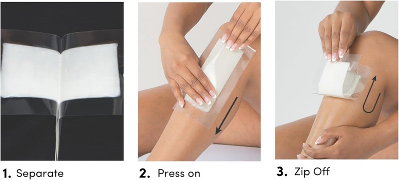 Persian Wax StripsPreLined for Instant Hair Removal 40 Count - Image 4