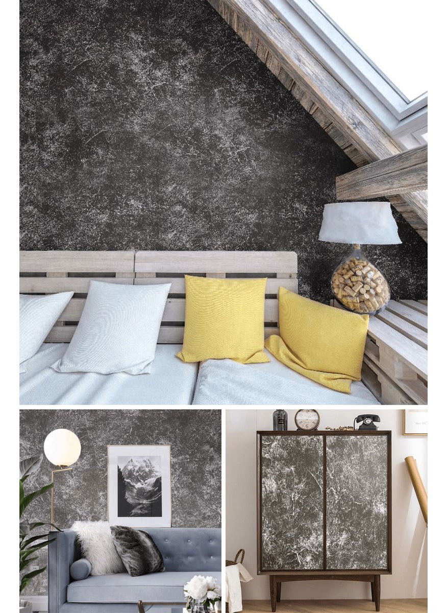 Technosmart 60 x 300 cm Antra Patterned Self-Adhesive Wallpaper Kitchen Cabinet Covering Decoration  - Image 4