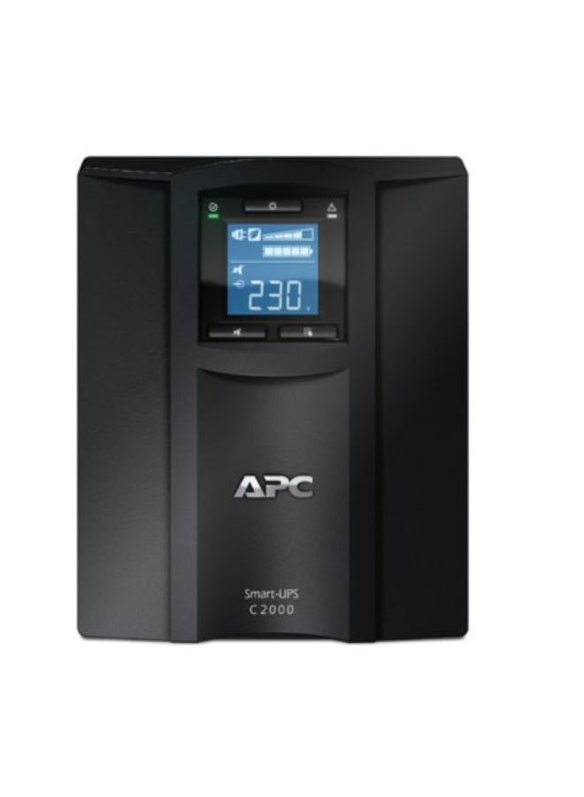 APC Smart-UPS SMC2000I, 2000VA / 1300W, Line-Interactive UPS, 230V, 8× IEC C13 Outlets, USB & Serial Ports, User-Replaceable Battery - Image 2