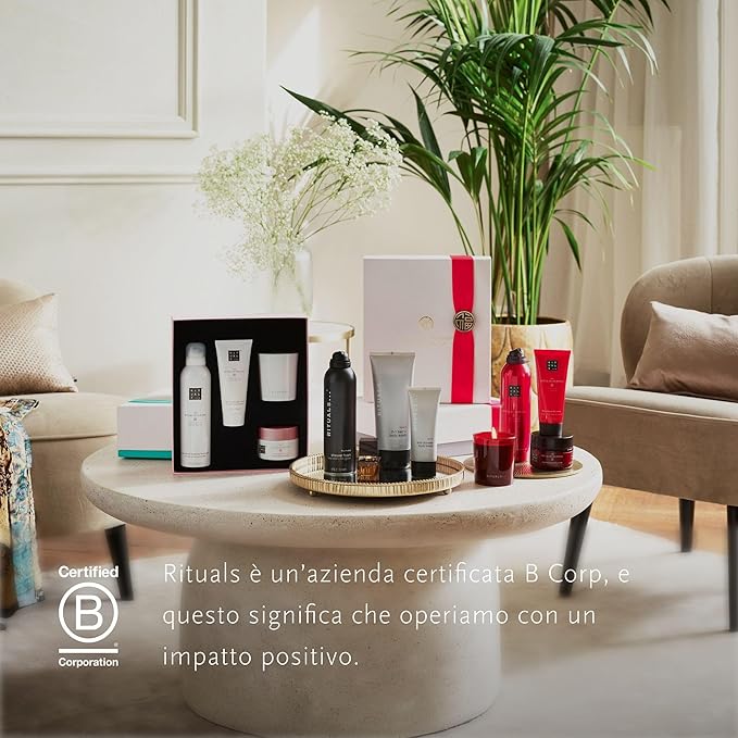 RITUALS RITUALS Gift Set The Ritual of Karma Medium Home and Skincare Products Enriched with Lotus Flower and White Tea Bath Gift Box with Nourishing and Soothing Properties 
