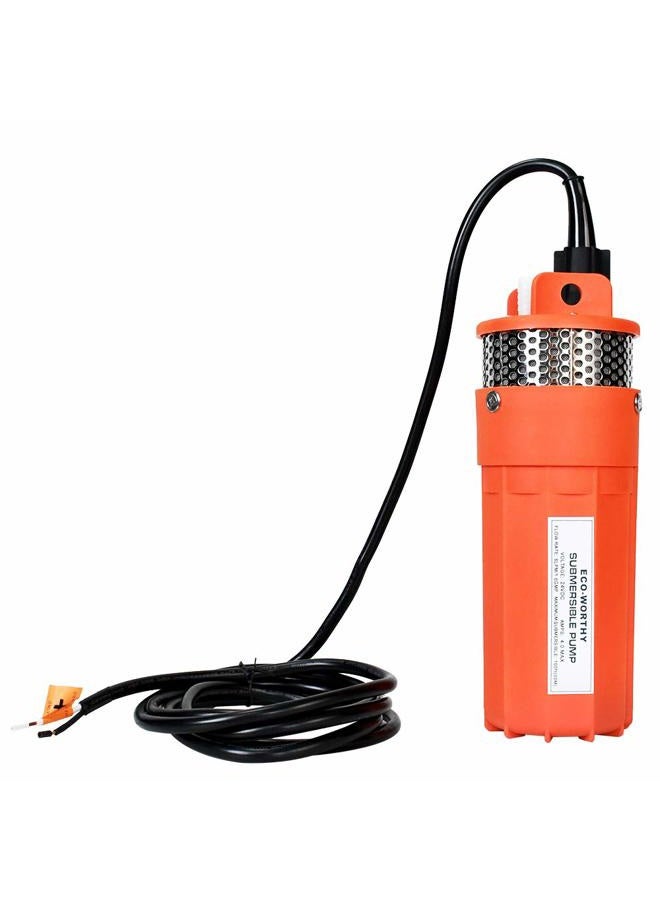 ECO-Worthy 24V Submersible Deep Well Water DC Pump for Farm & Ranch Submersible Deep Well Pump - Image 1