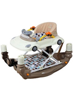 Rally Multifunction 2 in 1 Baby Walker Rocker with soft padded folding seat Easy to Fold and Store  - Image 2