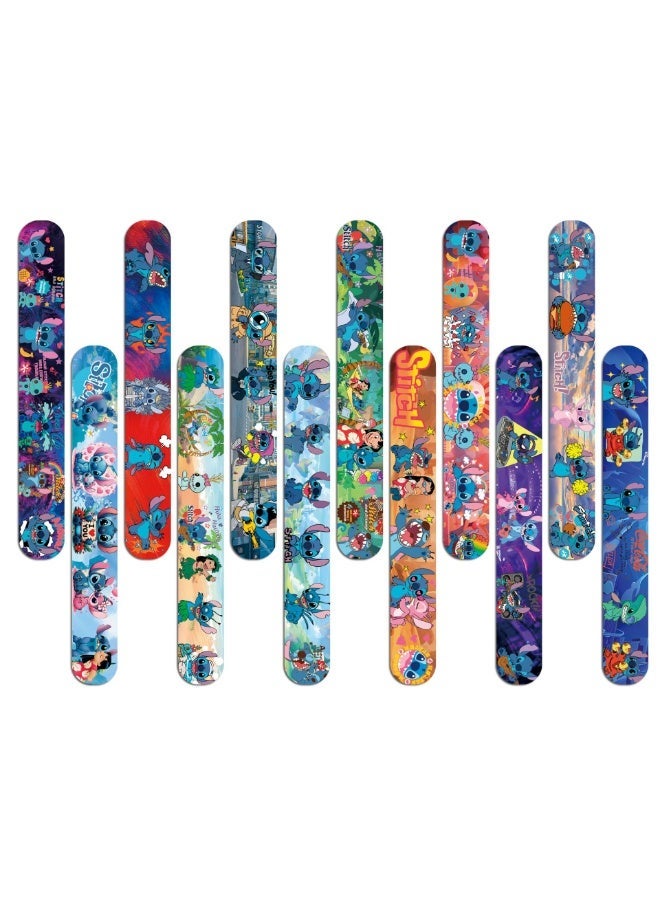Stitch party gift set with 148 pieces, including puzzle stickers, Pa Pa rings, keychains, badges, stickers, gift bags, and other Stitch birthday party supplies - Image 3