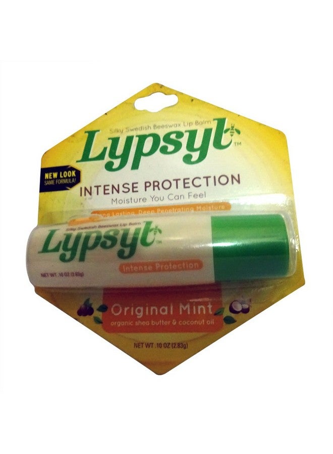 LypSyl Intense Protection Original Mint Lip Balm, 0.10 Oz. - 11 Count - Image 1