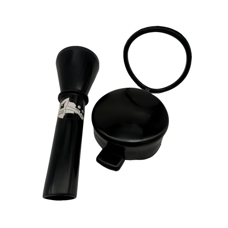 KDFUHRUI Capless Gas Cap Cover Tethered 2375inch Water Dust Cover and Fuel Funnel Bundle Fit for GMC Chevrolet Buick Cadillac - Image 3