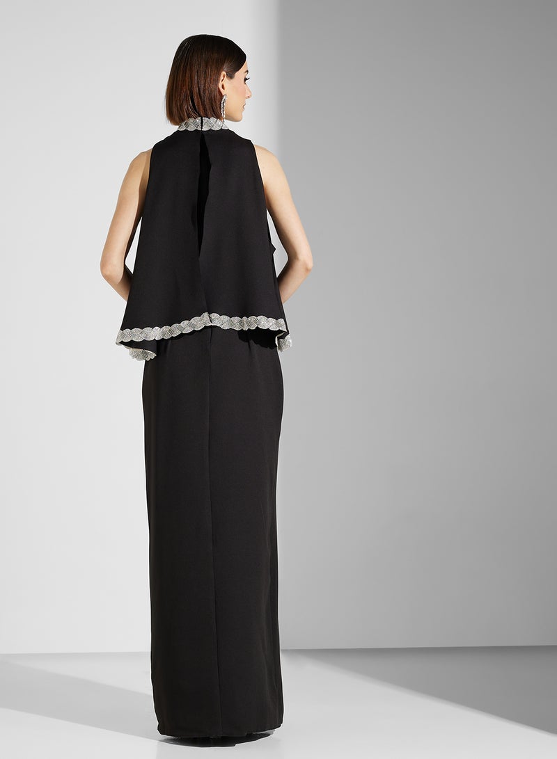 Namshi x Overlay Detail Dress - Image 2