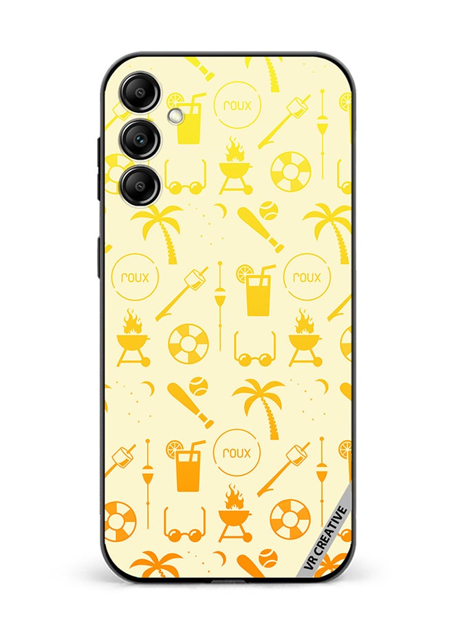 VR CREATIVE Protective Case Cover For Samsung Galaxy A15 5G/A15 Chill Summer Pattern Design Multicolour - Image 1