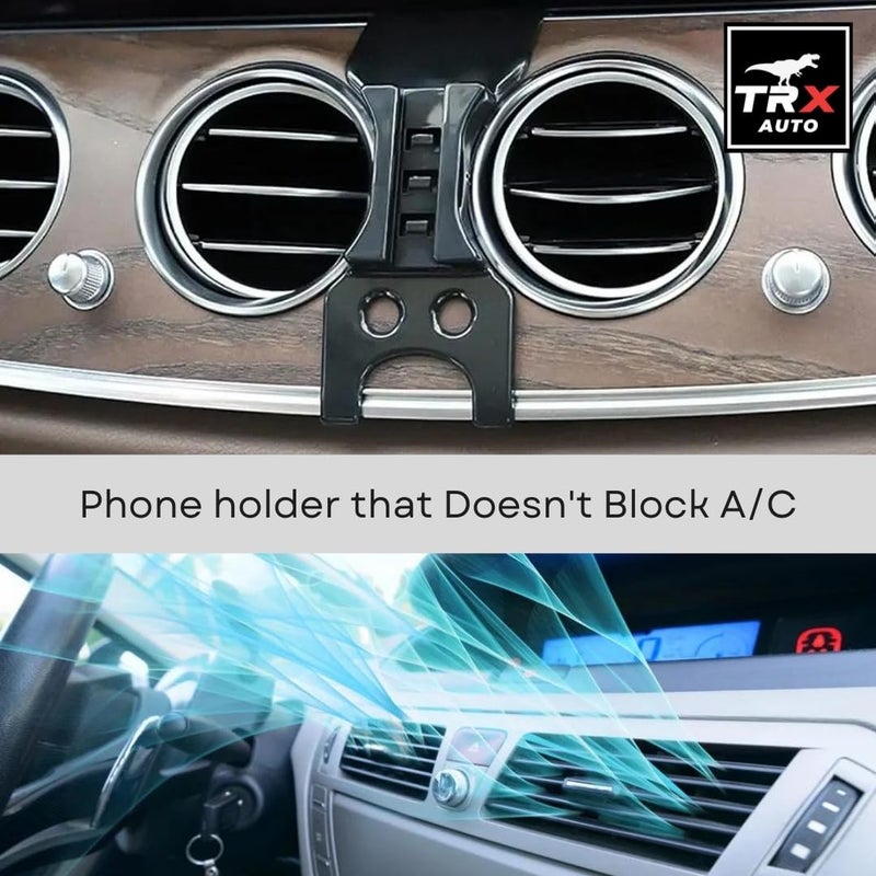 TRX AUTO Phone Holder Mount With Gravity Phone Holder For Mercedes Benz E Class, CLS 2016 To 2023 | Mercedes E Class Car Accessories | Mercedes Car Mobile Phone Holder - Image 4