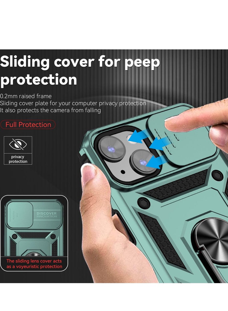 GULFLINK Back Cover Phone Protect Case For iPhone 14 Plus Green - Image 3