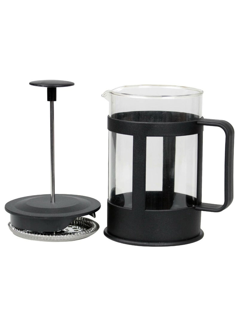 DubaiGallery French Press Coffee and Tea Maker, Borosilicate Glass Coffee Press, Stainless Steel Filter, Durable and Heat Resistantr - Image 4