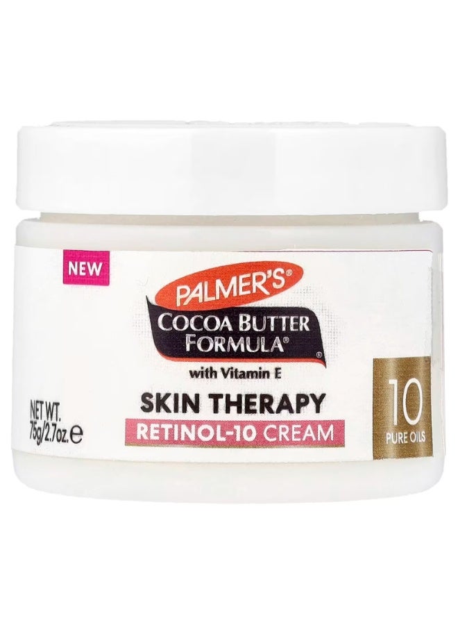 بالمرز، تركيبة زبدة الكاكاو® مع فيتامين E، علاج البشرة، كريم الريتينول-10، 2.7 أونصة (75 جم) - Image 1