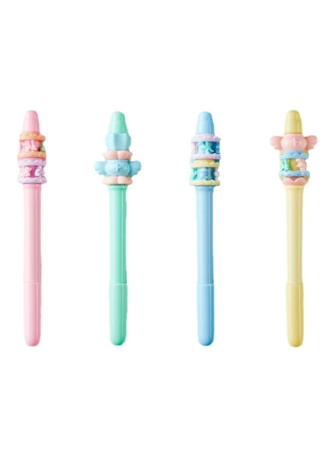 NIBEMINENT 4-Piece Decompression Turning Pen Set Multicolour