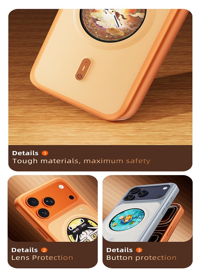 iPhone 17 Pro Phone Case, Smartphone Case, Multifunctional Phone Case, Upgraded Shutter Button with Delay Shutter, Anti-Yellowing, Military-Grade Protection, Wear-Resistant, Compatible with Accessories - Image 5